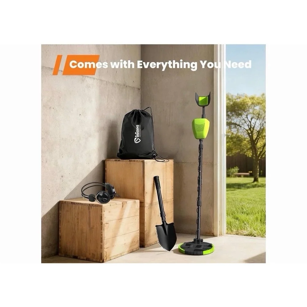 GoGonova Metal Detector for Adults & Kids, Kids Metal Detector, Waterproof Metal